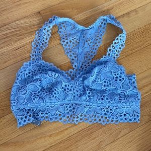 Blue american eagle bralette, size M